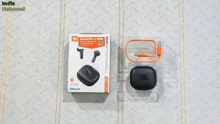 JBL Wave 300 TWS, Open-Ear Design, Touch Control Bluetooth Headset (Black, True Wireless)