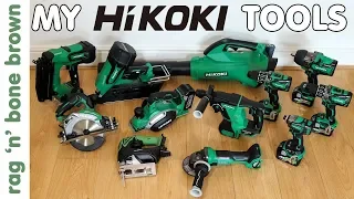 My HiKOKI (previously Hitachi) cordless tools