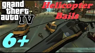 GTA 4 Helicopter Bails 6+ - GTA 4 ( Euphoria Showcase)