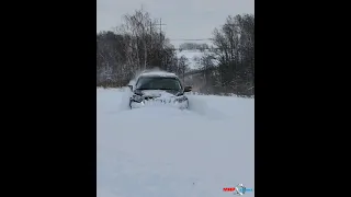 Так китайское барахло не сможет! прадо 150 по полю, глубокий снег танк 300 tank не проедет МирКузова