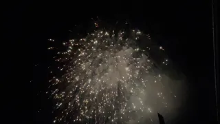 Island Pond Vermont Fireworks Grand Finale.