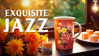 3 Hours with Exquisite Autumn Jazz Coffee Music and Happy Bossa Nova Piano for Relaxation ☕️