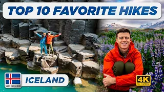 TOP 10 FAVORITE HIKES IN ICELAND | Cinematic 4K Drone Footage & Free Hiking Trail Information