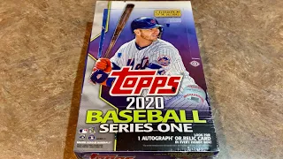 NEW RELEASE!  2020 TOPPS SERIES 1 HOBBY BOX OPENING!