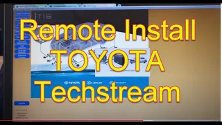 Remote Install Latest Version V15.10.029 of Techstream Software from ebay Seller for Free