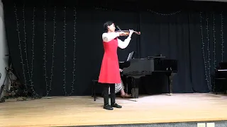 Bach Air in D Major — Ellen Renli (violin), Dr. Natalia Bezuglova (Piano)