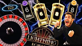 Taking $2.00 To $???,??? On Lightning Roulette!!!