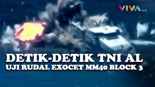 Beraksi di Laut Jawa, Exocet MM40 Block 3 Sukses Hancurkan Target