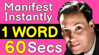 #Manifest Anything in LESS THAN 60 SECONDS✨ | Neville Goddard | 100% Fastest Results | Step by Step