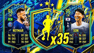35x GLITCHED EFIGS TOTS UPGRADE PACKS! 😱 FIFA 22 Ultimate Team