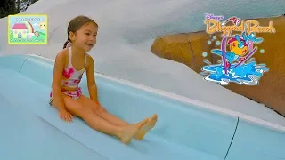 Sliding down Water Slides at Disney's Blizzard Beach Amusement Park!