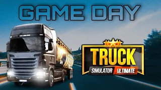 Truck Simulator: Ultimate | Gameplay | Realistic Rain & Escort Delivery | HD Gameplay
