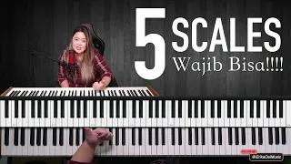 5 SCALE PIANO WAJIB BISA | BELAJAR PIANO INDONESIA