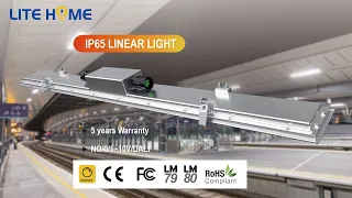 Station lights can be linkable and embedded to install IP65 waterproof lights