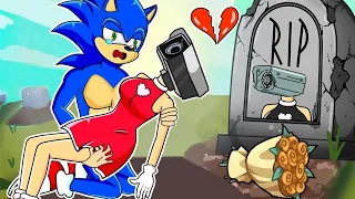 SONIC - Oh,no!!!!  Amy!! Don't Leave Sonic Alone  - Sonic the Hedgehog - SONIC COMEDY