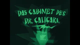 Кабинет доктора Калигари / Das Cabinet des Dr. Caligari (фрагмент начальных титров)