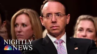 Deputy AG Rod Rosenstein, Who Oversees Mueller Probe, Expected To Step Down | NBC Nightly News