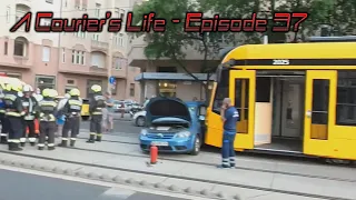 A Courier's Life | Egy Futár Élete - Ep37 - Tram vs VW, (Read description for update on 1:00)