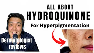 HYDROQUINONE | For Pigmentation. Dermatologist Reviews