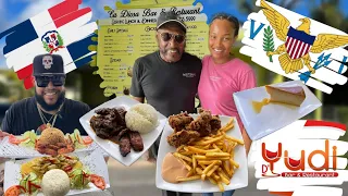 The Best Dominican Food | St. Croix U.S.V.I | Food Guide #Dominicancusine #virginislands #travelvlog
