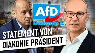 AFD-Statement von Diakonie Präsident Rüdiger Schuch