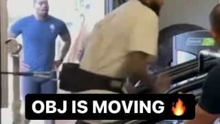 OBJ RUNNING ON TREADMILL AFTER ACL INJURY 4 MONTHS LATER