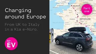 Kia e-Niro Euro road trip part 1: Driving from England to Italy