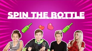 Spin the Bottle Challenge with My CRUSH?  | Sawyer Sharbino | Gavin Magnus |  Coco Quinn