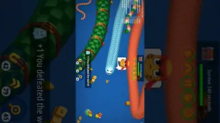 Worms zone. io/Saamp Wala Gameplay/Snake Game/Slither worms 1 #shortvideo #viral #new #shorts #short