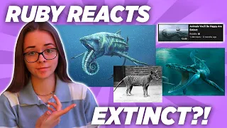 SCARY Animals YOU Are Happy are EXTINCT | Ruby Reacts