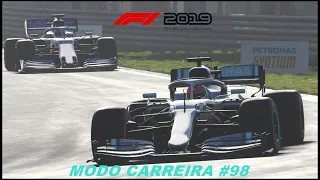 F1 2019 MODO CARREIRA #98 (ITÁLIA):ESTAVA NO LUGAR CERTO E NA HORA CERTA E SUSTO COM A RACING POINT