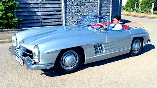 Mercedes 300 SL | Legend $2.4 Million 1955 Drive - ahead of 2022 SL Review Sound