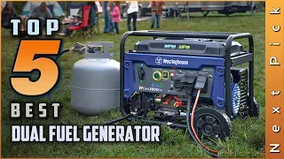 Top 5 Best Dual Fuel Generators Review in 2023 | For Home and RV