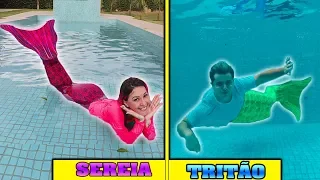 TIPOS DE CRIANÇAS NA PISCINA 2 | Família Maloucos