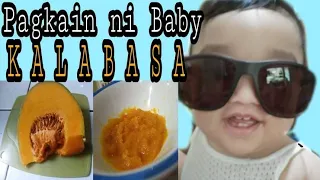 KALABASA || KALABASA PARA KAY BABY || MASHED POTATO