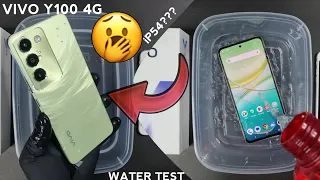 Vivo Y100 4G Water Test iP54💧💦| Vivo Y100 Will it Survive Or Dead??