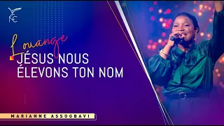 JÉSUS NOUS ÉLEVONS TON NOM | Impact Gospel Choir - Marianne Assogbavi