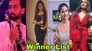 Winners List of Zee gold Awards 2018 😍|Latest