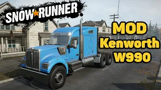 SnowRunner Mod Kenworth W990