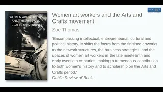 Women art workers and the Arts and Crafts movement