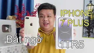 NHỜ THỢ CHUYÊN KHÁM IPHONE 7 PLUS MUA 1TR5 TRÊN SHOPEE, CÁI KẾT BẤT NGỜ !!!