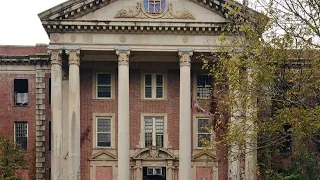 Exploring Abandoned Central State Hospital Insane Asylum, Milledgeville, Georgia, Urban exploring