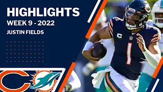 Justin Fields Highlights vs Dolphins | Week 9 | 2022