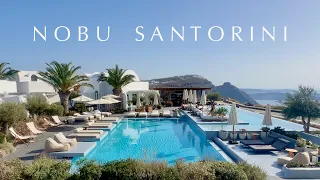 NOBU HOTEL SANTORINI | Jaw-dropping views (full tour in 4K)