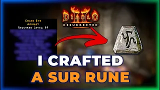 First Try Craft in Season 2 - Insta Win!! - Diablo 2 Resurrected