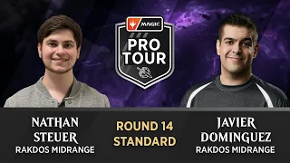 Nathan Steuer vs. Javier Dominguez | Round 14 | Pro Tour March of the Machine