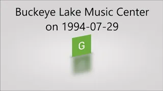 Buckeye Lake Music Center on 1994 07 29