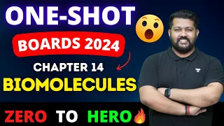 Biomolecules | Full Chapter in One Shot | Class 12 Chemistry Chapter 12 | Bharat Panchal Boards 2024