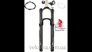 Воздушная вилка RockShox 30 Gold с манеткой. Обзор Веломагазин VeloViva