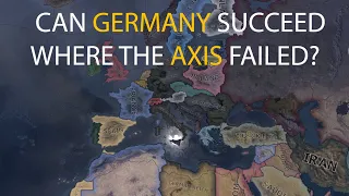 HOI4 Timelapse - What if Germany controlled all of the Axis?